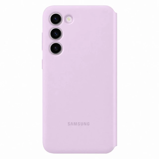 Чохол-книжка Samsung Smart View Wallet Case для Samsung Galaxy S23 Plus Lavender (EF-ZS916CVEGWW)