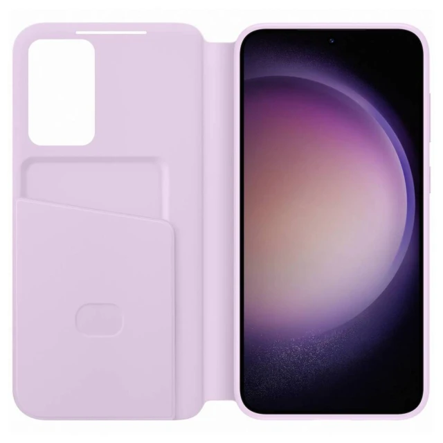 Чохол-книжка Samsung Smart View Wallet Case для Samsung Galaxy S23 Plus Lavender (EF-ZS916CVEGWW)