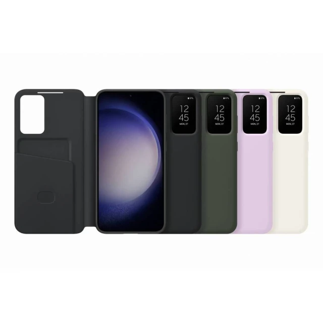 Чохол-книжка Samsung Smart View Wallet Case для Samsung Galaxy S23 Plus Lavender (EF-ZS916CVEGWW)