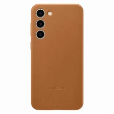 Чохол Samsung Leather Cover для Samsung Galaxy S23 Plus Camel (EF-VS916LAEGWW)