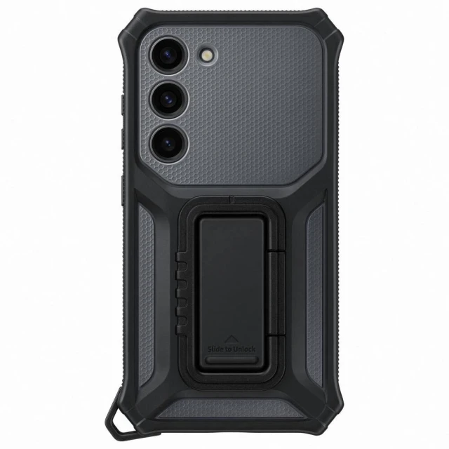 Чехол Samsung Rugged Gadget Case для Samsung Galaxy S23 Gray (EF-RS911CBEGWW)