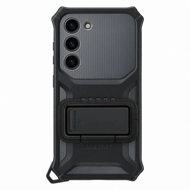 Чехол Samsung Rugged Gadget Case для Samsung Galaxy S23 Gray (EF-RS911CBEGWW)
