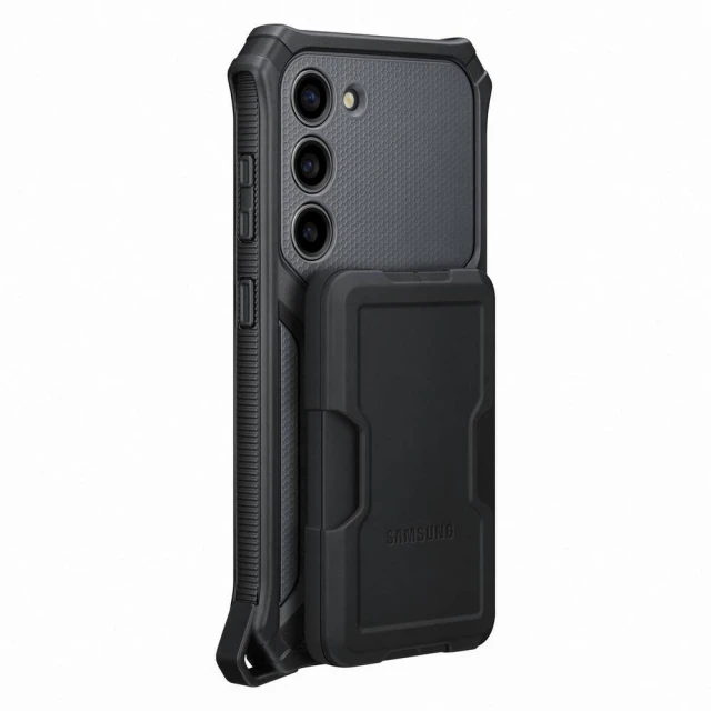 Чехол Samsung Rugged Gadget Case для Samsung Galaxy S23 Gray (EF-RS911CBEGWW)