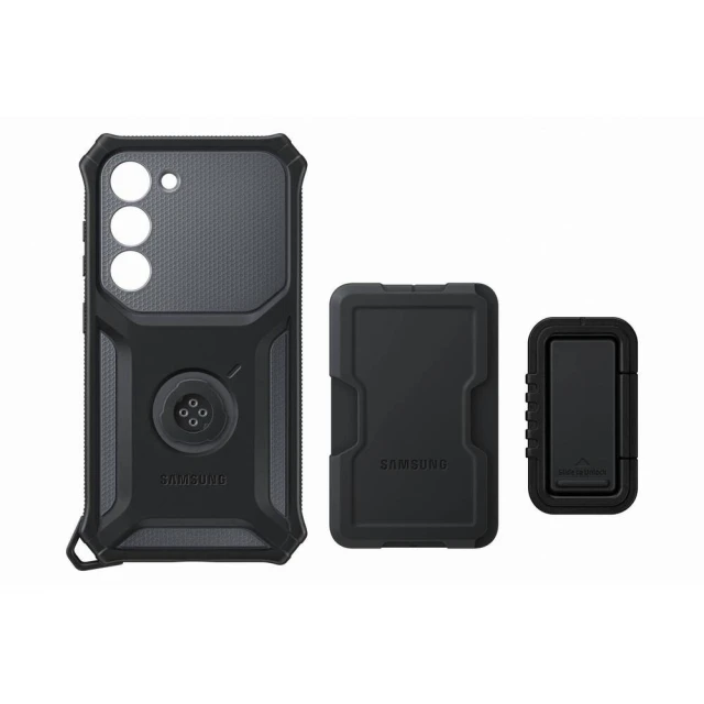 Чехол Samsung Rugged Gadget Case для Samsung Galaxy S23 Gray (EF-RS911CBEGWW)