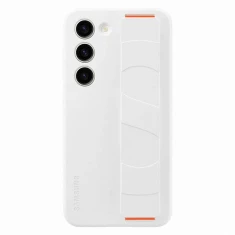Чохол Samsung Silicone Grip Cover для Samsung Galaxy S23 White (EF-GS911TWEGWW)