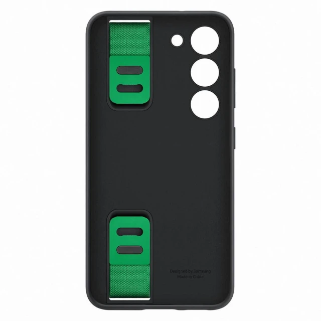 Чохол Samsung Silicone Grip Cover для Samsung Galaxy S23 Black (EF-GS911TBEGWW)