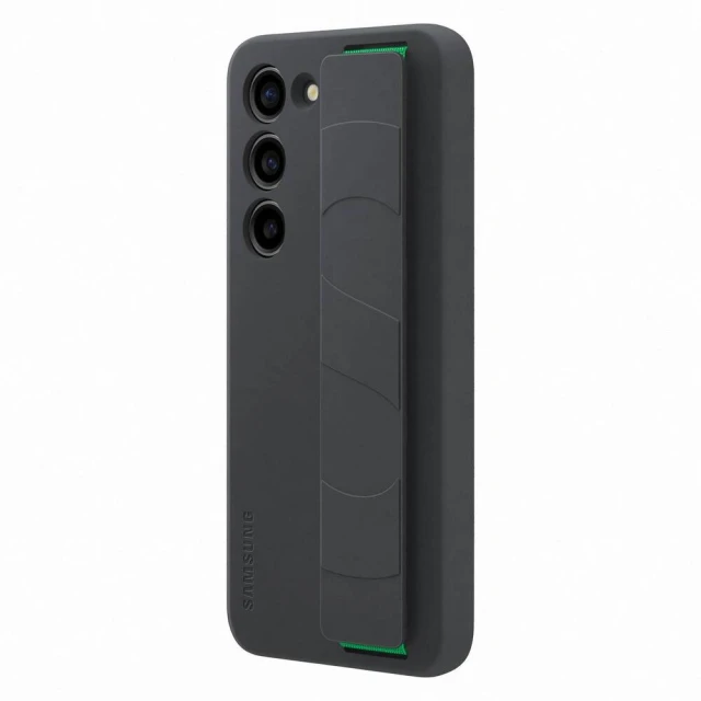 Чохол Samsung Silicone Grip Cover для Samsung Galaxy S23 Black (EF-GS911TBEGWW)