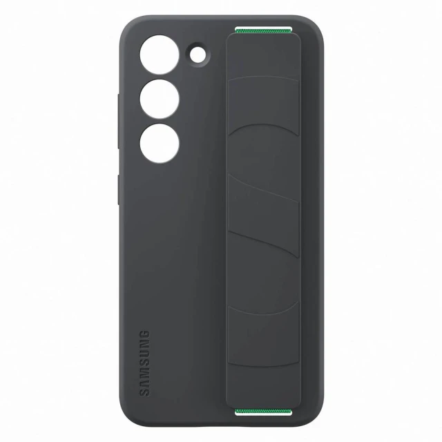 Чохол Samsung Silicone Grip Cover для Samsung Galaxy S23 Black (EF-GS911TBEGWW)