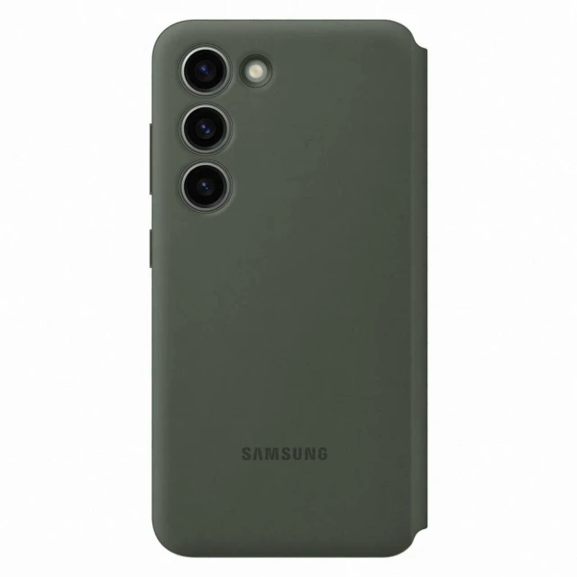 Чохол-книжка Samsung Smart View Wallet Case для Samsung Galaxy S23 Green (EF-ZS911CGEGWW)