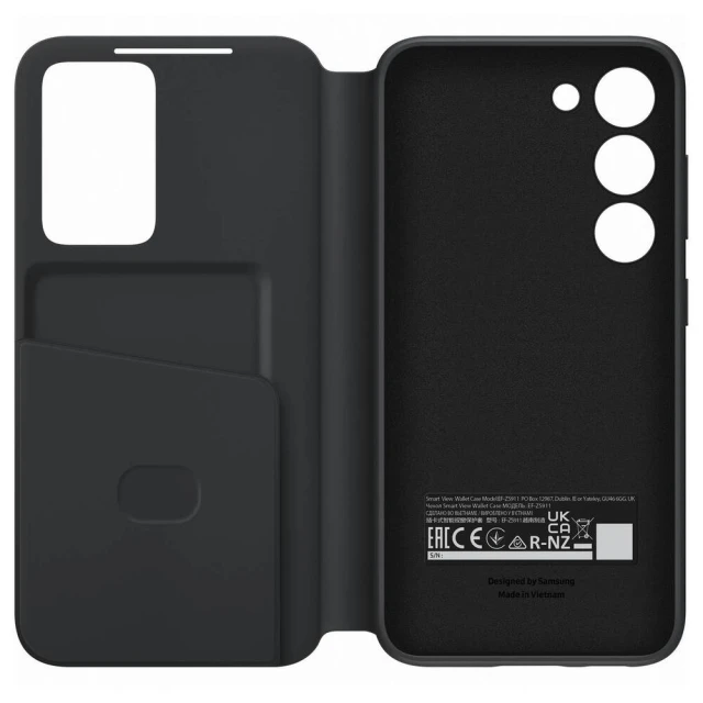 Чохол-книжка Samsung Smart View Wallet Case для Samsung Galaxy S23 Black (EF-ZS911CBEGWW)