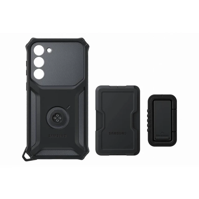 Чохол Samsung Rugged Gadget Case для Samsung Galaxy S23 Plus Gray (EF-RS916CBEGWW)