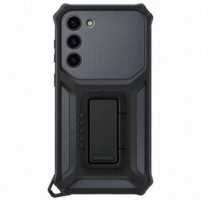 Чохол Samsung Rugged Gadget Case для Samsung Galaxy S23 Plus Gray (EF-RS916CBEGWW)