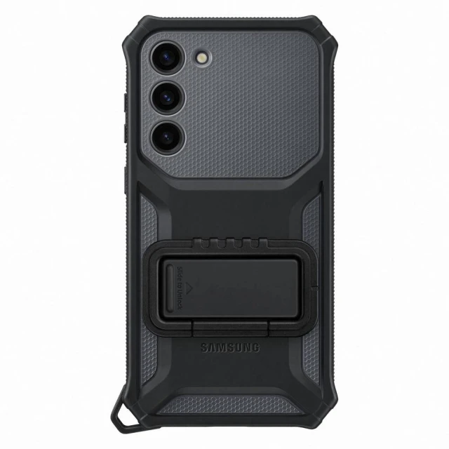 Чохол Samsung Rugged Gadget Case для Samsung Galaxy S23 Plus Gray (EF-RS916CBEGWW)