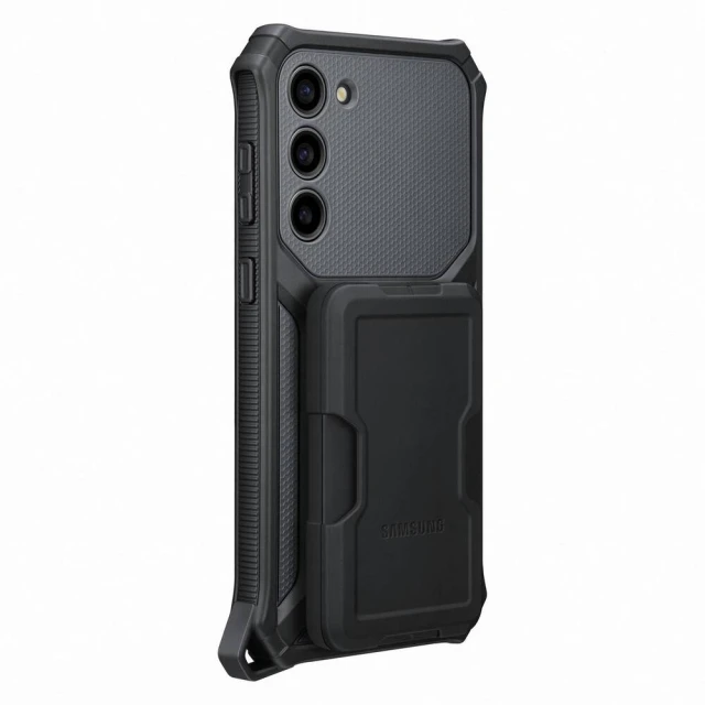 Чохол Samsung Rugged Gadget Case для Samsung Galaxy S23 Plus Gray (EF-RS916CBEGWW)