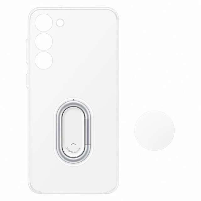 Чохол Samsung Clear Gadget Case для Samsung Galaxy S23 Plus Transparent (EF-XS916CTEGWW)