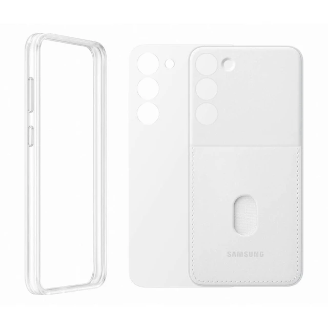 Чохол Samsung Frame Cover для Samsung Galaxy S23 Plus White (EF-MS916CWEGWW)