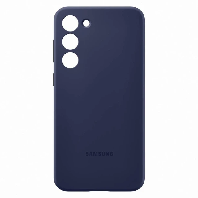 Чохол Samsung Silicone Cover для Samsung Galaxy S23 Plus Navy (EF-PS916TNEGWW)