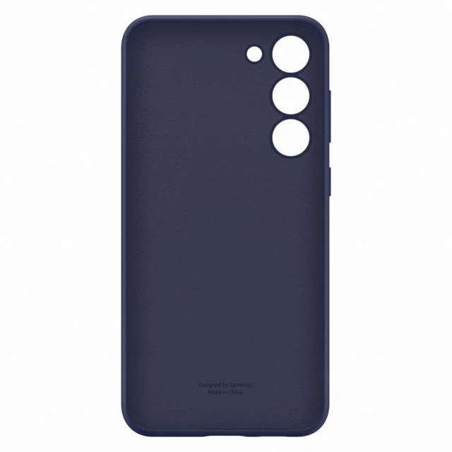 Чохол Samsung Silicone Cover для Samsung Galaxy S23 Plus Navy (EF-PS916TNEGWW)