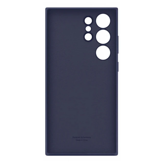Чохол Samsung Silicone Cover для Samsung Galaxy S23 Ultra Navy (EF-PS918TNEGWW)