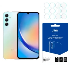 Захисне скло для камери 3mk Lens Protect (4 PCS) для Samsung Galaxy A34 5G (A346) Clear (5903108518970)