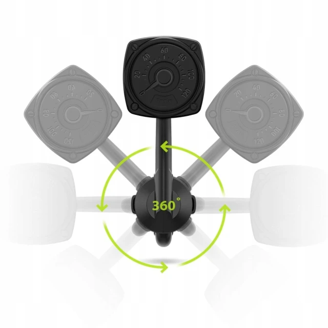 Автодержатель Ringke Power Clip Wing Black (8809628567122)