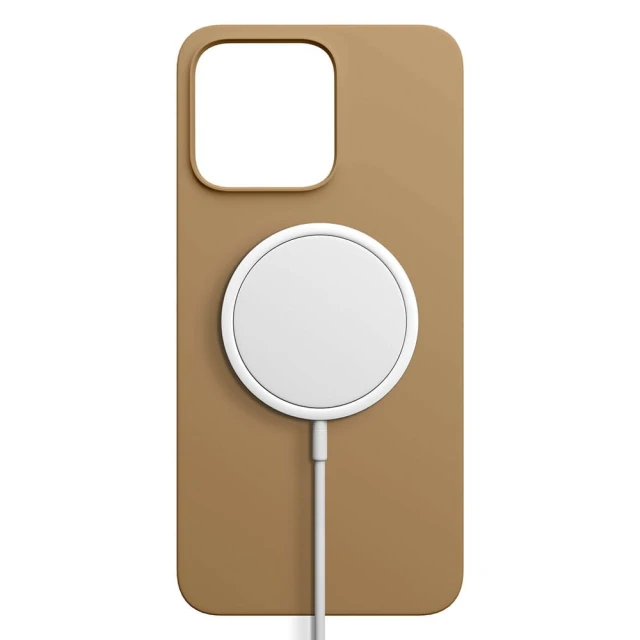 Чохол 3mk Hardy Case для iPhone 15 Pro Dark Gold with MagSafe (5903108527361)