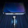 Кабель Wozinsky USB-C to Lightning with LED Display 36W 1 m Black (WUCLC1)