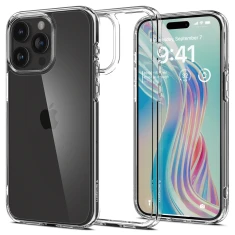 Чехол Spigen Crystal Hybrid для iPhone 15 Pro Crystal Clear (ACS06471)