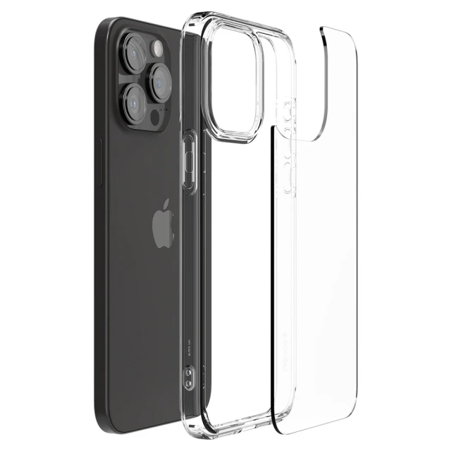 Чохол Spigen Crystal Hybrid для iPhone 15 Pro Crystal Clear (ACS06471)