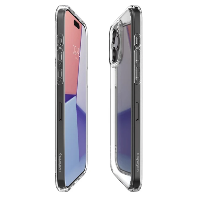 Чохол Spigen Crystal Hybrid для iPhone 15 Pro Crystal Clear (ACS06471)