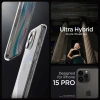 Чохол Spigen Crystal Hybrid для iPhone 15 Pro Crystal Clear (ACS06471)