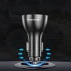 Автомобільний зарядний пристрій Wozinsky 4x USB-A 50W White (WCCAW)