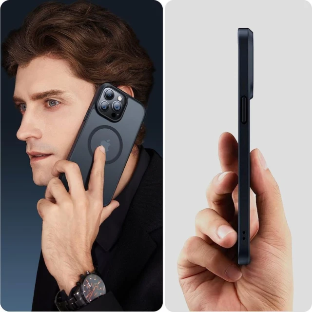 Чохол Tech-Protect MagMat для iPhone 15 Pro Matte Titanium with MagSafe (9319456606546)
