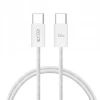Кабель Tech-Protect UltraBoost Classic USB-C to USB-C 60W 3A 1m White (9319456607116)