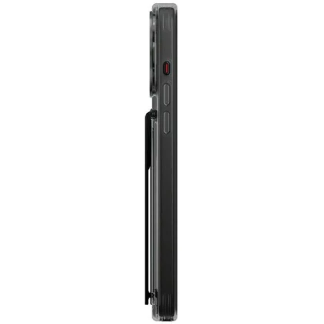 Чохол UNIQ Heldro Mount with Stand для iPhone 15 Pro Vapour Smoke (UNIQ-IP6.1P(2023)-HELMSMK)