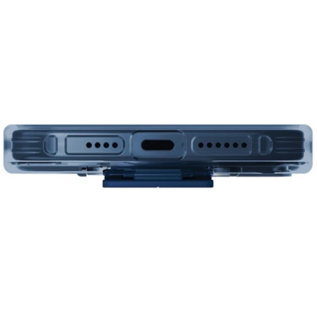 Чехол UNIQ Heldro Mount with Stand для iPhone 15 Pro Max Ultramarine Deep Blue (UNIQ-IP6.7P(2023)-HELMDBLU)