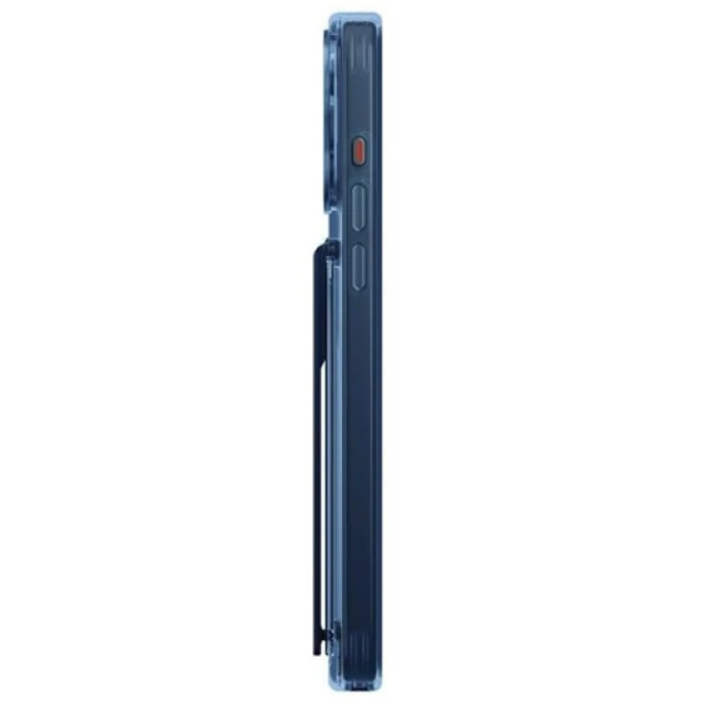 Чехол UNIQ Heldro Mount with Stand для iPhone 15 Pro Max Ultramarine Deep Blue (UNIQ-IP6.7P(2023)-HELMDBLU)