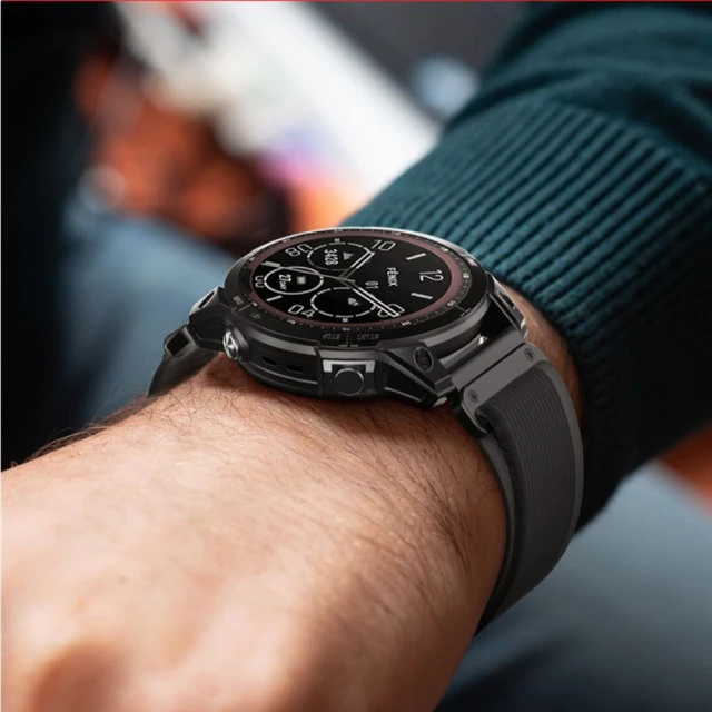 Ремінець Tech-Protect Nylon для Garmin Fenix 3 | 5X | 3HR | 5X Plus | 6X | 6X Pro | 7X Black Orange (9319456606805)