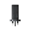 Мережевий зарядний пристрій Joyroom 140W 3xUSB-C | USB-A with USB-C to USB-C Cable 1.2m Black (JR-TCG05)