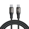 Кабель Joyroom Light-Speed ​​Series USB-C to USB-C 1.2 m Black (6941237102676)