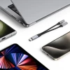 Адаптер Tech-Protect USB-C to USB-C/mini jack 3.5mm 60W 6A Black (9319456607383)