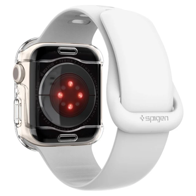 Чохол Spigen Ultra Hybrid для Apple Watch 41 mm Crystal Clear (ACS04613)