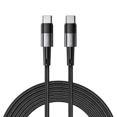 Кабель Tech-Protect UltraBoost USB-C to USB-C 100W 5A 3 m Grey (9319456606058)