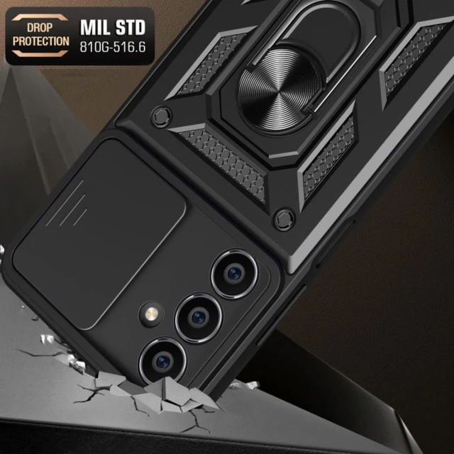 Чохол Tech-Protect CamShield Pro для Samsung Galaxy S23 FE Black (9319456607048)