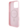 Чохол Guess Grained Gold Ring для iPhone 16 Pro Pink with MagSafe (GUHMP16LPGHSMMP)