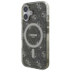 Чохол Guess IML 4G Background для iPhone 16 Plus Brown with MagSafe (GUHMP16MH4DTEW)