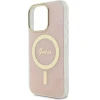 Чохол Guess IML 4G для iPhone 16 Pro Pink with MagSafe (GUHMP16LH4STP)