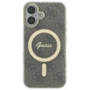 Чохол Guess IML 4G для iPhone 16 Plus Brown with MagSafe (GUHMP16MH4STW)