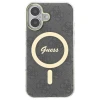 Чохол Guess IML 4G для iPhone 16 Plus Black with MagSafe (GUHMP16MH4STK)
