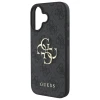 Чехол Guess 4G Big Metal Logo для iPhone 16 Plus Black (GUHCP16M4GMGGR)